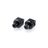 PUIG Pillion Footpeg Adaptors (Black) 6351N