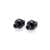 PUIG Pillion Footpeg Adaptors (Black) 6355N
