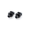 PUIG Pillion Footpeg Adaptors (Black) 6357N