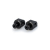 PUIG Pillion Footpeg Adaptors (Black) 6647N