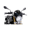 PUIG Retrovision Black Semi Fairing And Screen (Black) 7012N