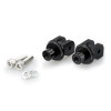 PUIG Footpeg Adaptors (Black) 7206N