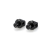 PUIG Pillion Footpeg Adaptors (Black) 7233N