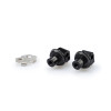 PUIG Pillion Footpeg Adaptors (Black) 7249N