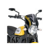 PUIG Retrovision Black Semi Fairing And Screen (Dark Smoke) 7652F