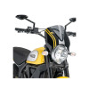 PUIG Retrovision Black Semi Fairing And Screen (Light Smoke) 7652H