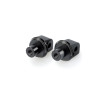 PUIG Pillion Footpeg Adaptors (Black) 8770N