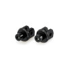 PUIG Footpeg Adaptors (Black) 8896N