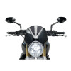 PUIG Retrovision Black Semi Fairing And Screen (Dark Smoke) 7012F