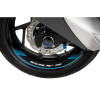 PUIG Wheel Rim Stickers (Blue) 9442A