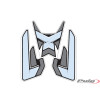 PUIG Full Tank Protection Pads (Carbon Look) 9463C