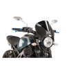 PUIG Retrovision Black Semi Fairing And Screen 195mm (Black) 9560N