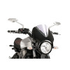 PUIG Retrovision Black Semi Fairing And Screen 195mm (Clear) 9560W