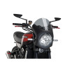 PUIG Retro Black Semi Fairing And Screen 195mm (Light Smoke) 9595H