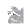 PUIG Rear Mudguard Extender (Matt Black) 9914J