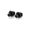 PUIG Pillion Footpeg Adaptors (Black) 9997N