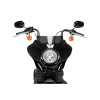 PUIG Mirage Sport Screen (Dark Smoke with Gloss Black Housing) 21331F