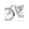 PUIG Front Fender Extender (Black) 9833N
