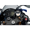 PUIG Front Brake Liquid Tank Cover (Black) 9264N