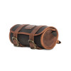 Khaki 2L Waxed Canvas Tool Roll Bag By Longride CUS121WKHA
