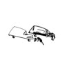 SHAD SH23 Replacement Locking Mechanism D1B23MAR
