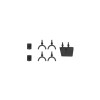 SHAD SH38X Replacement Bracket Rubbers D1B38GOR