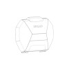 SHAD Replacement Aluminium Cover SH38X D1B38TAMR