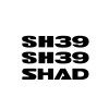 SHAD SH39 Replacement Sticker D1B39ETR