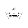 SHAD SH44 Replacement White Reflectors D1B441CAR