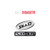 SHAD SH45 Replacement Sticker (Red) D1B45ETR