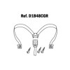 SHAD SH48 Replacement Inner Strap D1B48CGR