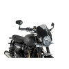 PUIG Black Fairing With Vision Screen (Light Smoke) 003NH