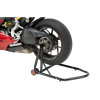 PUIG Left Single Swing Arm Stand (Black) 7365N