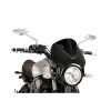 PUIG Retrovision Black Semi Fairing And Screen 195mm (Black) 9560N