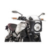 PUIG Retro Carbon Look Semi Fairing And Screen 180mm (Clear) 8934W
