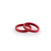 PUIG Rubber Rings Set For Vintage Frame Sliders (Red) 3667R
