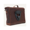 Brown 18L Waxed Canvas Quick Release Saddlebag By Longride HQR137WBRO