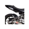 PUIG Rear Mudguard Extender (Matt Black) 9892J