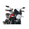 PUIG Black Fairing With Vision Screen (Clear) 024NW