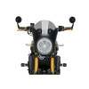 PUIG Retro Black Semi Fairing And Screen 195mm (Light Smoke) 9595H
