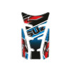 Wings Tank Pad With Suzuki Logo (Blue) For Suzuki Bandit GSF 1250 (07-13) By Puig 4724A