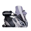 V-Tech Line Touring Screen (Black) For Kymco Downtown 300 I ABS (10-23) By Puig 6790N