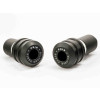 Vintage Frame Sliders (Black) For Triumph Thruxton 1200 R (16-20) By Puig 8588N