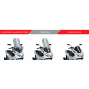 V-Tech Line Touring Screen (Clear) For Honda PCX 125 (18-20) By Puig 9789W