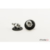 PUIG Swing Arm Spool Slider 6mm (Silver) 9258P