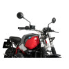 PUIG Clamp Set (38-41cm) And Support For Headlight (Black) 20877N