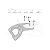 SHAD Click System Tank Bag Fitting Kit R011CS