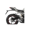 PUIG Rear Mudguard Extender (Matt Black) 9906J