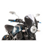 PUIG Retrovision Black Semi Fairing And Screen 195mm (Clear) 9560W
