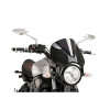 PUIG Retrovision Carbon Look Semi Fairing And Screen 195mm (Dark Smoke) 9561F